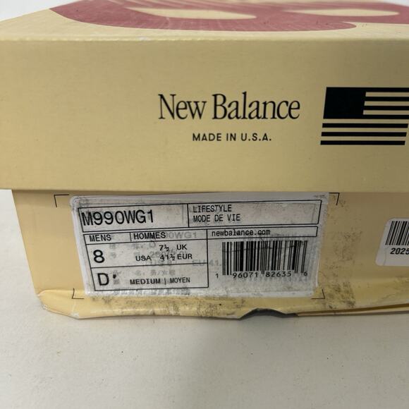 New Balance x Teddy Santis 990v1 Made in USA “Grey Navy”